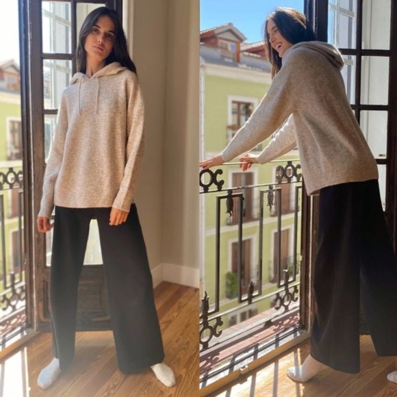 Aritzia Babaton Morrison Hoodie in Heather Herring - Picture 2 of 13